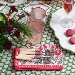 Pink & Red Napkins (Set of 4)