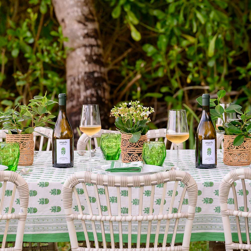 Chardonnay Round Tablecloth