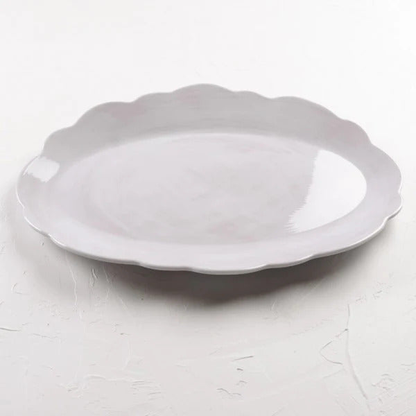 Scalloped Serving Platter