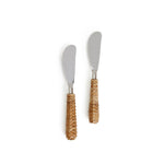 Wicker Weave Spreaders (Set of 2)