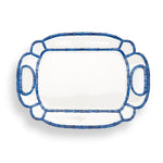 Blue Bamboo Trim Platter