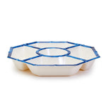 Blue Bamboo Chip & Dip Bowl