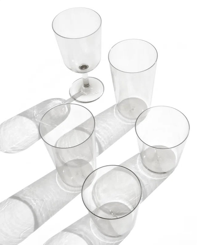 Simple Tritan Wine Glass, Clear (Set of 6)